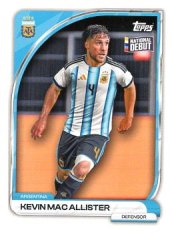 fotbalová kartička 2026 Topps 6  Kevin Mac Allister (Argentina)