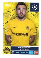 2025-26 Topps Champions League FK Bodø/Glimt 519 Fredrik André Bjørkan