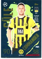Fotbalová kartička 2022-23 Topps Match Attax UCL Limited Edition Commander LECO4 Niklas Sule Borussia Dortmund