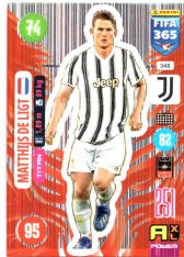 fotbalová karta Panini Adrenalyn XL FIFA 365 2021 Titan 348 Matthijs de Ligt Juventus