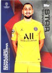 fotbalová kartička 2021 Topps Summer Signings Gianluigi Donnarumma PSG