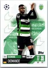 fotbalová kartička 2024-25 Topps Match Attax UEFA Club Competitions 275 Ousmane Diomande (Sporting Clube de Portugal)