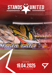 2025-26 SportZoo SK Slavia Praha Stands United SU-18 Slavia vs. Slovácko