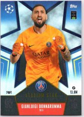Fotbalová kartička 2023-24 Topps Match Attax UEFA Club Competitions Stadium Star Limited Edition SS3 Gianluigi Donnarumma PSG