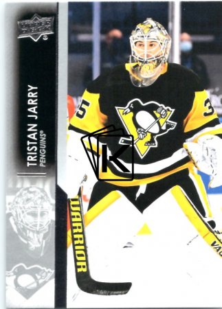hokejová karta 2021-22 UD Series One 143 Tristan Jarry - Pittsburgh Penguins
