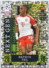 Fotbalová kartička 2023-24 Topps Match Attax UEFA Club Competitions Next Gen 399 Mathys Tel	FC Bayern München