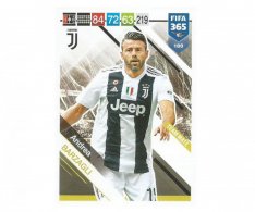 Fotbalová kartička Panini FIFA 365 – 2019 Team Mate 180 Andrea Barzagli Juventus