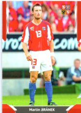 fotbalová kartička 2022 Pro Arena Repre v srdcích Red Series 6 Martin Jiránek