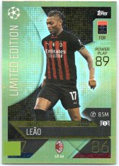 Fotbalová kartička 2022-23 Topps Match Attax UCL Limited Edition LE23 Rafael Leao AC Milan