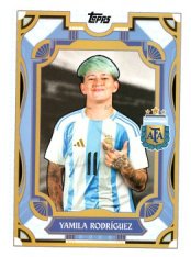 fotbalová kartička 2024-25 Topps Argentina Argentine Tango 32 Yamila Rodríguez