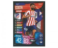 Fotbalová kartička 2019-2020  Topps Champions League Match Attax - Diego Costa - Atletico Madrid 11