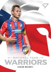 fotbalová kartička SportZoo 2020-21 Fortuna Liga Serie 2 National Team Warriors WR03 Jakub Brabec FC VIktoria Plzeň