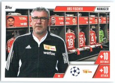 2023-24 Topps Match Attax EXTRA UEFA Club Competition Managers 60 Urs Fischer (1.FC Union Berlin)