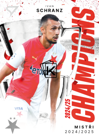 2025-26 SportZoo SK Slavia Praha Champions CH-37 Ivan Schranz