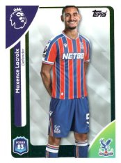 fotbalová kartička 2025-26 Topps  Premier League 113 Maxence Lacroix (Crystal Palace)