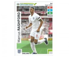 Fotbalová kartička Panini Adrenalyn XL Road To Euro 2020 Team Mate Marcus Rashford 54