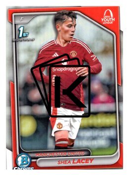 fotbalová kartička 2024-25 Topps Chrome First Bowman - Shea Lacey