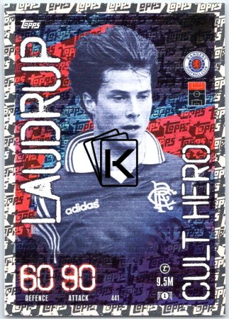 Fotbalová kartička 2023-24 Topps Match Attax UEFA Club Competitions  Cult hero 441 Brian Laudrup Rangers FC