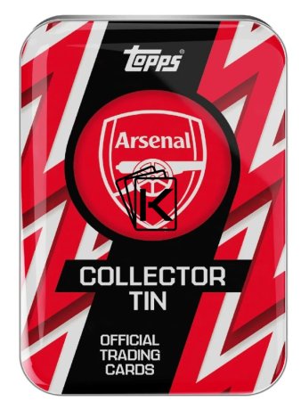 2025-26 Topps Arsenal FC Collector Tin