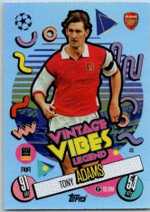fotbalová kartička 2024-25 Topps Match Attax UEFA Club Competitions Vintage Vibes Legend 415  Tony Adams (Arsenal)