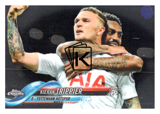 2018-19 Topps Chrome Premier League 75 Kieran Trippier Tottenham Hotspur