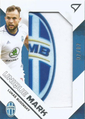 2020-21 SportZoo Fortuna Liga Unique  Mark UM17 Lukáš Budinský Team Logo 2/2 FK Mladá Boleslav