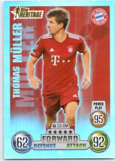 fotbalová kartička 2021-22 Topps Match Attax UEFA Champions League Heritage 475 Thomas Müller - FC Bayern München
