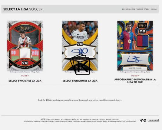 2024-25 Panini Select Soccer La Liga Hobby Box