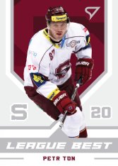 hokejová kartička 2021-22 SportZoo Tipsport Extraliga League Best 6 Petr Ton HC Sparta Praha