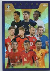 fotbalová karta Topps Match Attax EURO 2024 LE 1 Power Limited Edition