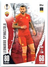Fotbalová kartička 2023-24 Topps Match Attax UEFA Club Competitions 354 Leonardo Spinazzola AS Řím