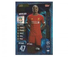 Fotbalová kartička 2019-2020 Topps Match Attax Champions League 100 Club Sadio Mané CLU7 Liverpool FC