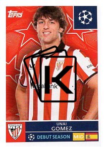 2025-26 Topps Champions League AC Bilbao 109 Unai Gómez