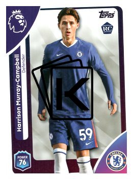 fotbalová kartička 2025-26 Topps  Premier League 97 Harrison Murray-Campbell (Chelsea)  -  Rookie