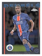 fotbalová kartička 2024-25 Topps Chrome UCC 109 Ousmane Dembélé, Paris Saint-Germain