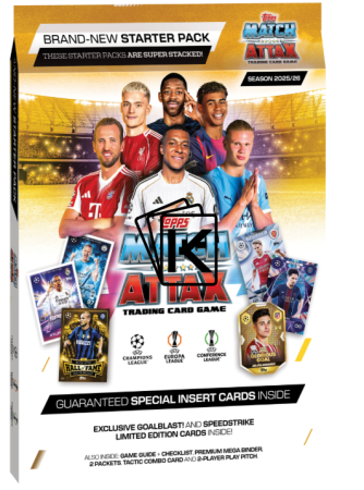 2025-26 Topps Match Attax UEFA Club Competitions Staterpack
