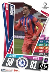fotbalová kartička Topps Match Attax Champions League Match Attax On Demand 0D3-03 Mason Mount Chelsea FC
