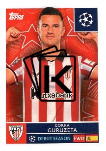 2025-26 Topps Champions League AC Bilbao 111 Gorka Guruzeta