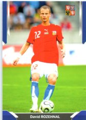 fotbalová kartička 2022 Pro Arena Repre v srdcích Blue Series 5 David Rozehnal