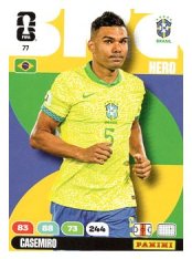 fotbalová kartička World Cup 2026 Adrenalyn XL 77 Casemiro (Brazil)
