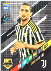fotbalová karta Panini FIFA 365 2024 Adrenalyn JUV11	Adrien Rabiot	Juventus