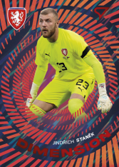 fotbalová kartička 2024 SportZoo Hrdí Lvi Dimension level 2 DM-01 Jindřich Staněk