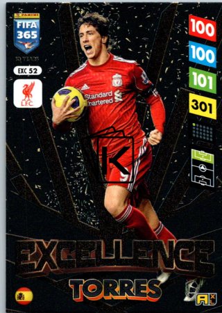 Panini Adrenalyn XL FIFA 365 2025 Excellence 52 Fernando Torres (Liverpool)