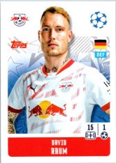 2024-25 Topps Champions League 312 David Raum (RB Leipzig)