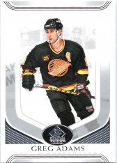 Hokejová karta 2020-21 Upper Deck SP Legends Signature Edition 7 Greg Adams - Vancouver Canucks
