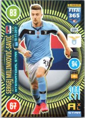fotbalová karta Panini Adrenalyn XL FIFA 365 2021 International Stars 329 Sergej Milinković-Savić SS Lazio