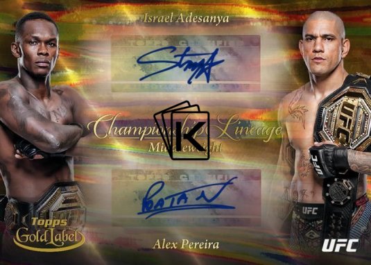 2024 Topps UFC Gold Label Hobby Box