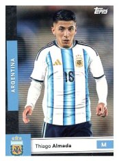 fotbalová kartička 2025-26 Topps Team Set Argentina 11 Thiago Almada