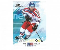 Hokejová kartička Czech Ice Hockey Team 36. Jiří Sekáč