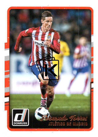 2016-17 Panini Donruss Soccer  17 Fernando Torres - Atletico de Madrid